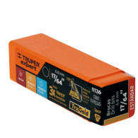 Broca HSS para metal 6.8mmx10.2cm(17/64"x4") Truper Expert
