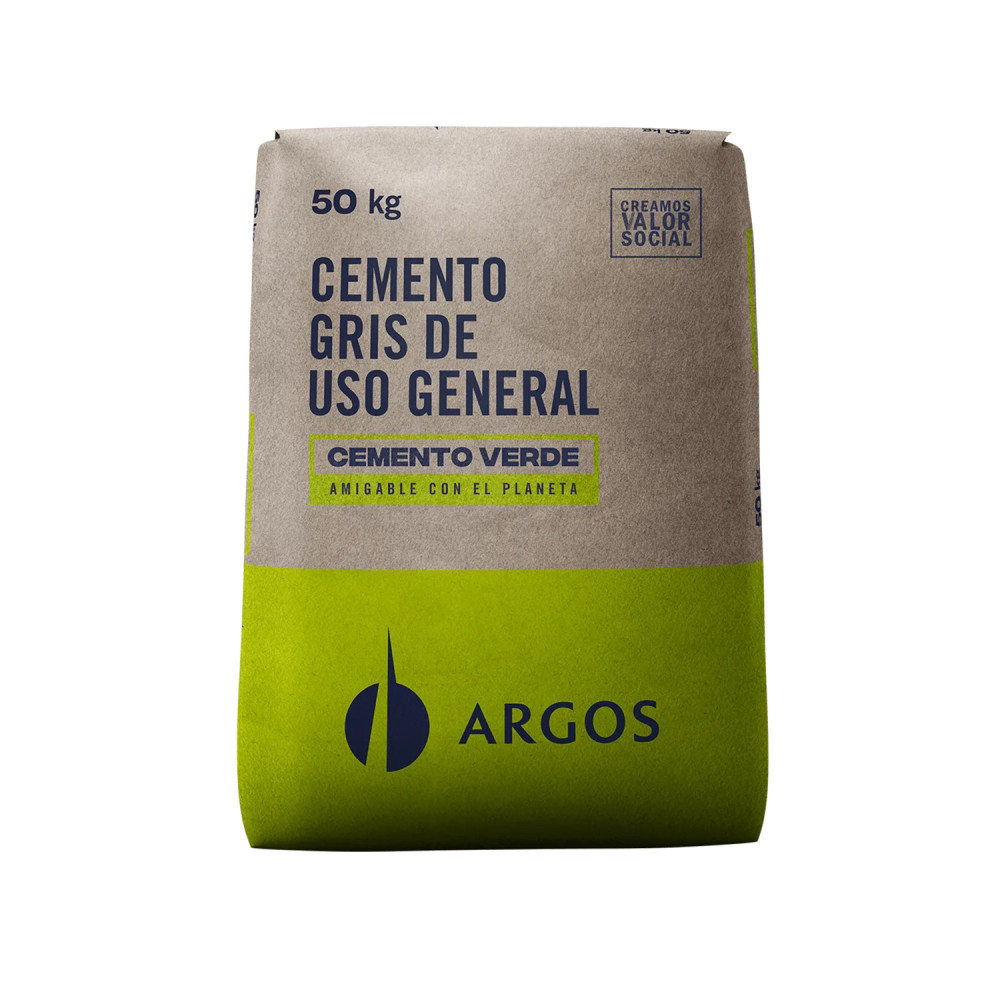 Cemento gris uso general 50Kg Argos