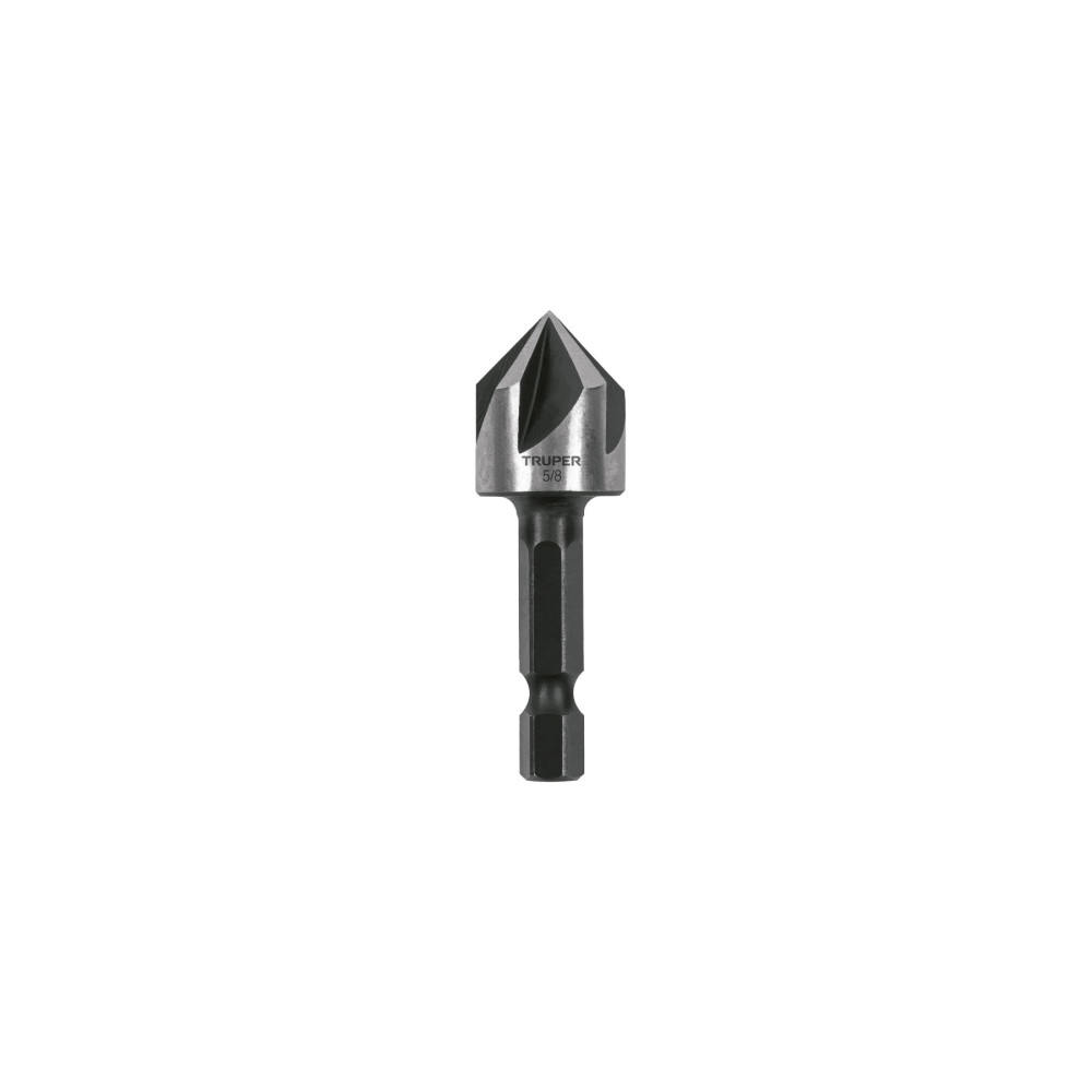 Broca avellanadora HSS cambio rápido 5/8" Truper
