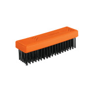 Cepillo de alambre 114 pinceles rectangular sin mango Truper