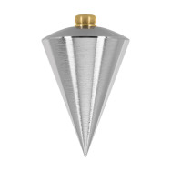 Plomada de acero 8oz construcción Truper