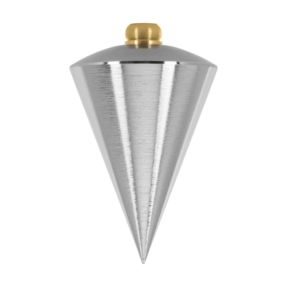 Plomada de acero 8oz construcción Truper