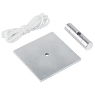 Plomada de acero 8oz construcción Truper