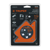 Escuadra magnética 3" para soldar carga 11kg Truper