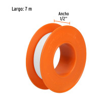 Teflón industrial Truper cinta 1/2"x7m