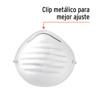 Tapabocas Truper clip nasal x unidad