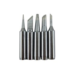 kit 5 puntas para cautín intercambiables finas