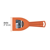 Espátula plástica de 3" Truper