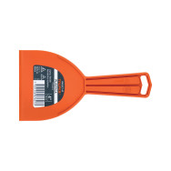 Espátula plástica de 4" Truper