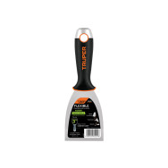 Espátula flexible 3" acero inox Comfort Grip Truper Expert