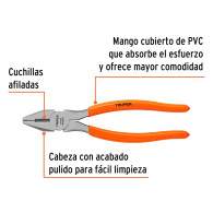 Alicate electricista 8" Truper mango PVC