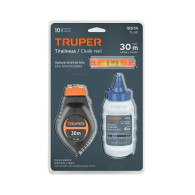 Cimbra Tiralíneas plástico gis y nivel 30m(100 ft) Truper
