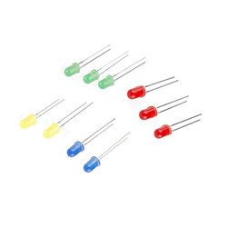 Diodo led 5mm difuso unidad Rojo, azul, verde, amarillo, blanco