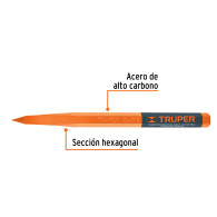Cincel cuña para concreto de 7/8" Truper