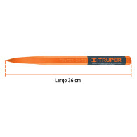 Cincel cuña para concreto de 7/8" Truper