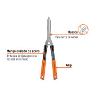 Tijera para poda 56cm Jardinería Truper en acero