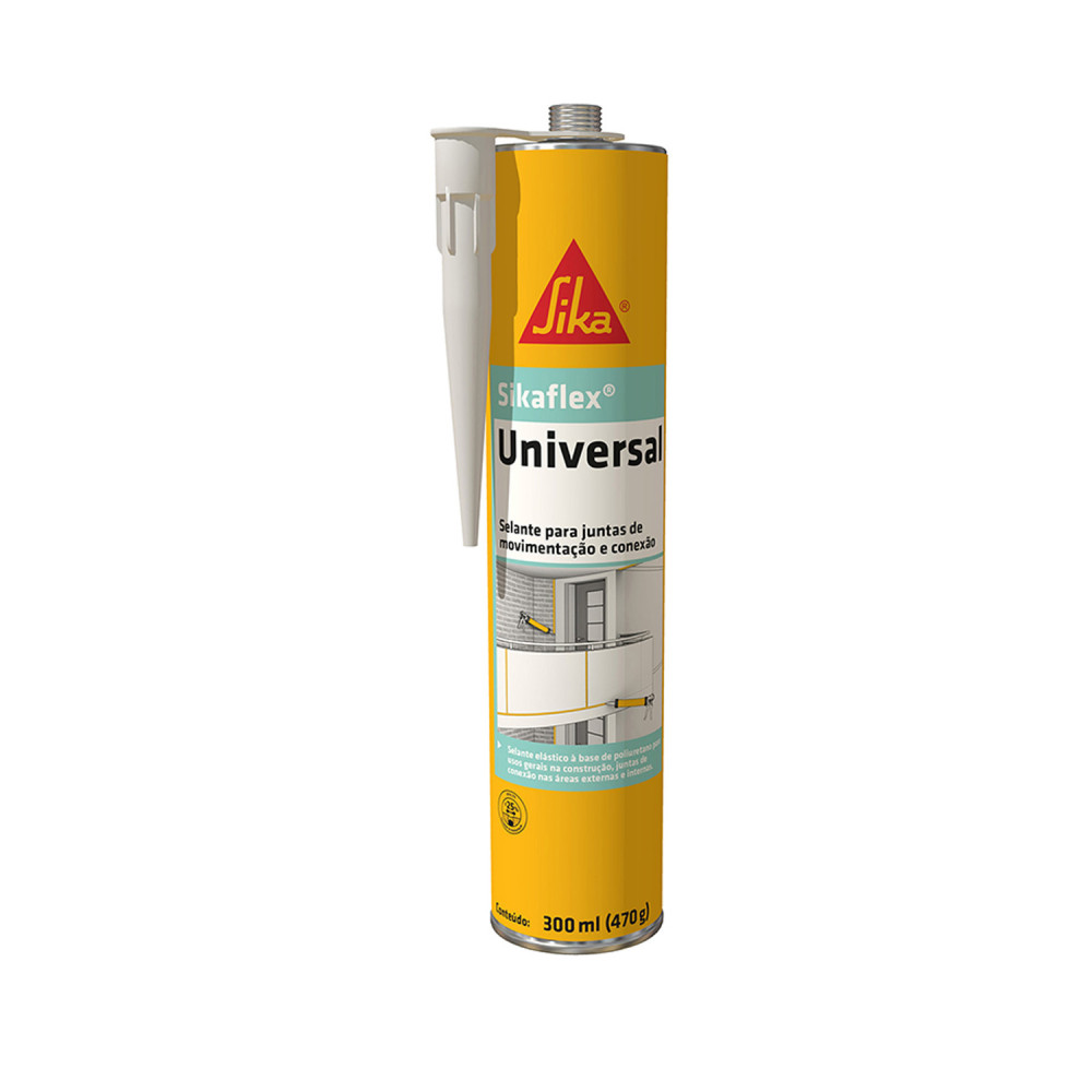 Sellador sika poliuretano 300mL Sikaflex universal