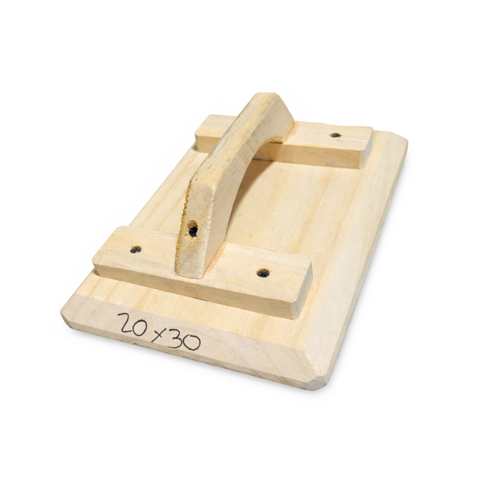 Llana 20x30cm platacho madera sin eternit