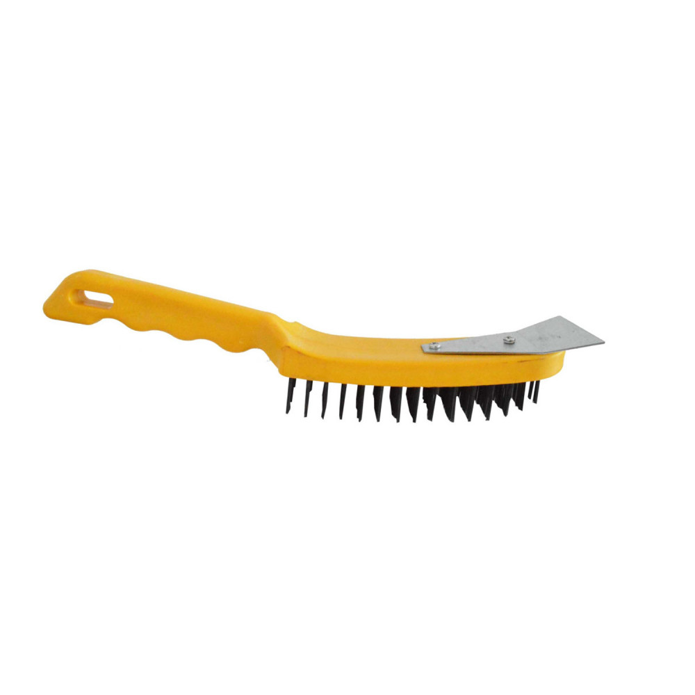 Cepillo dientes acero + espátula