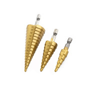 Set x3 brocas escalonadas metal