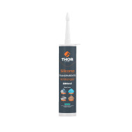Silicona transparente antihongos 280mL Thor