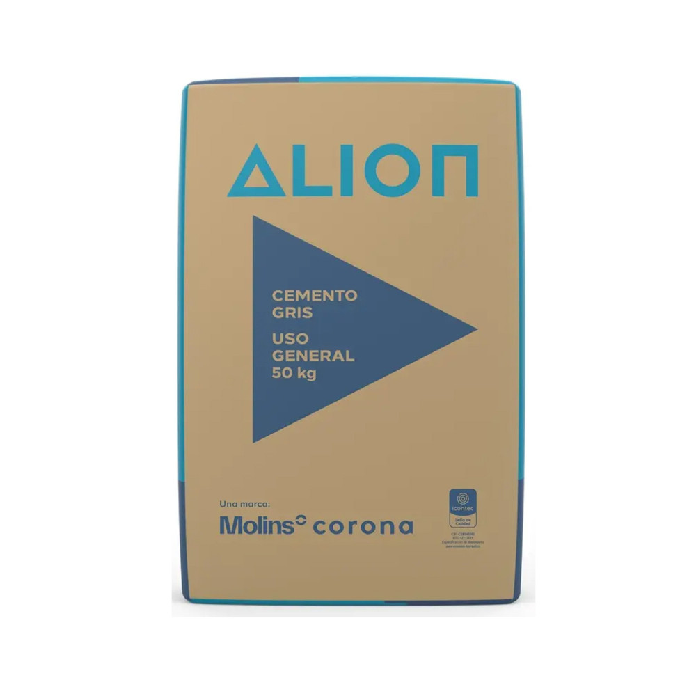 Cemento 50Kg gris Alion Corona uso general
