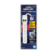 Multitoma 6 salidas mercury retie 1m 3x14awg