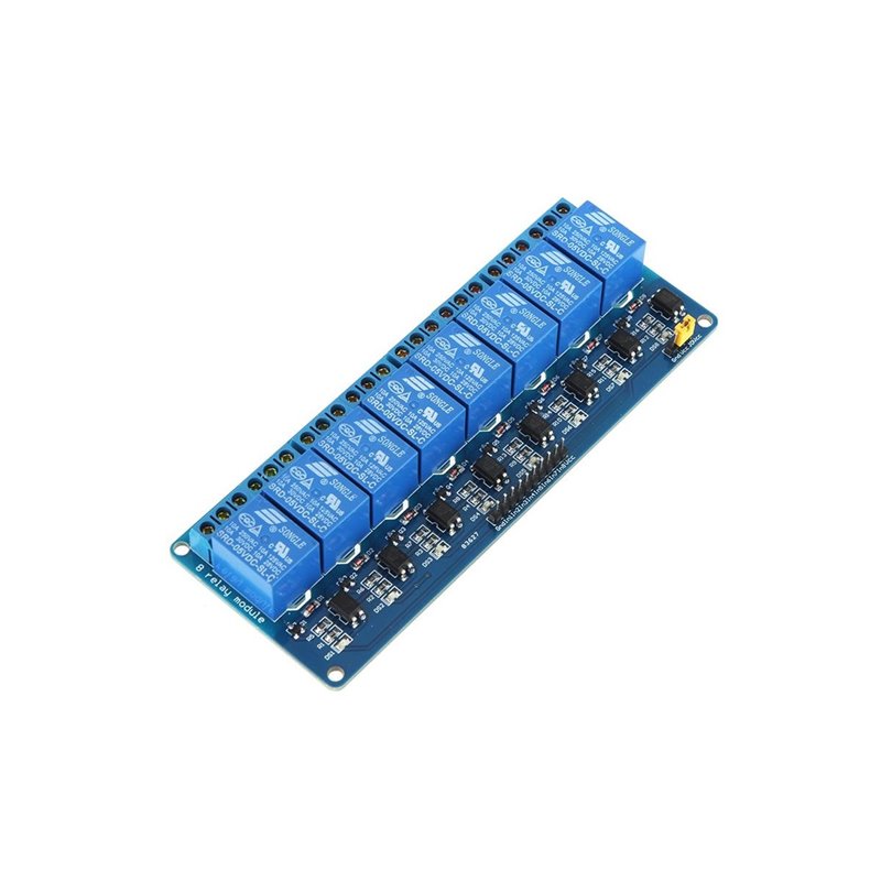 Modulo Rele de 8 Canales optoacoplado 5v Arduino