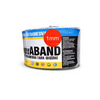 Cinta asfáltica 10cmx1mm tapagoteras x metro banda autoadhesiva