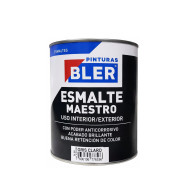 Pintura aceite gris claro esmalte Bler maestro 1/4 int/ext