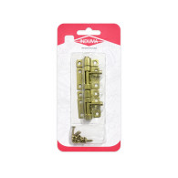 Par Pasadores cobre induma 1.1/2" calibre 18 + tornillos