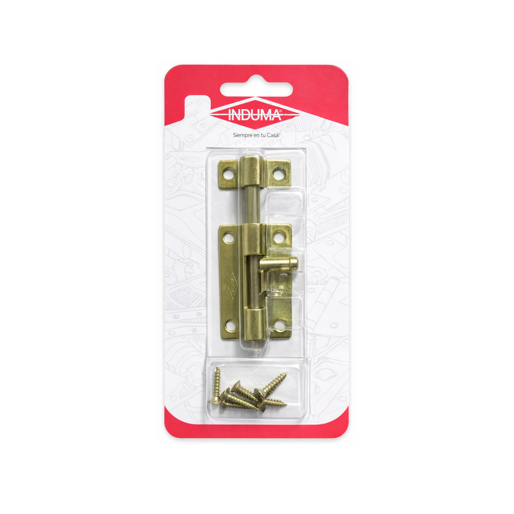 Pasador 2.1/2" cobre induma calibre 18 + tornillos