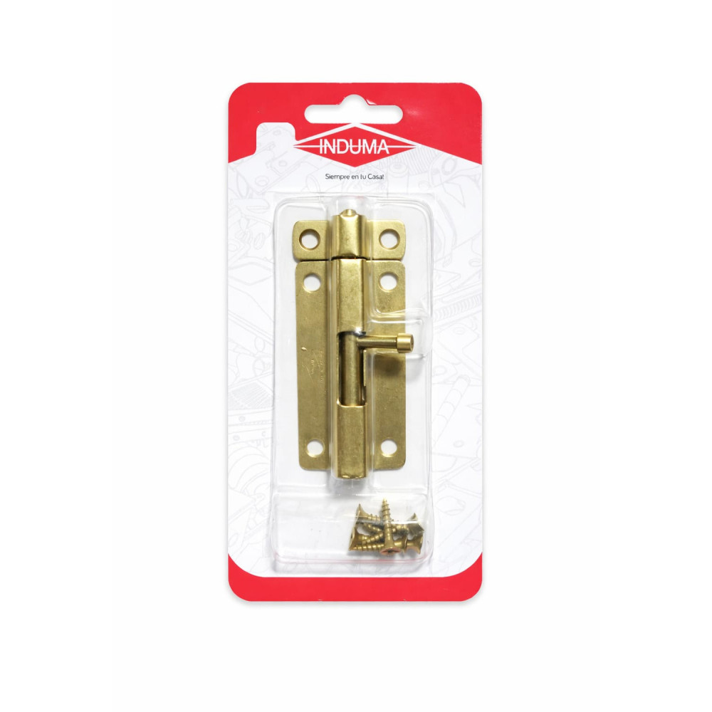 Pasador 4" cobre induma calibre 18 + tornillos