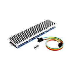 Matriz de LEDs 8×8 Cátodo Común MAX7219 – Módulo X4