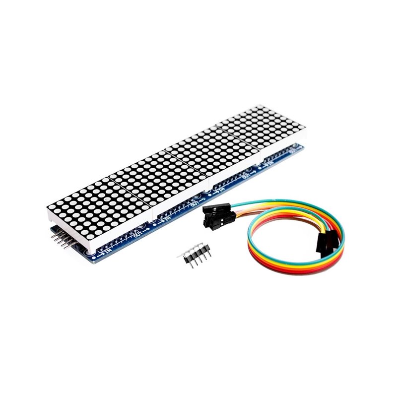 Matriz de LEDs 8×8 Cátodo Común MAX7219 – Módulo X4