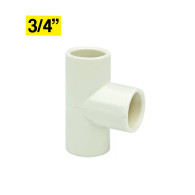 Tee PVC 3/4" presión x unidad
