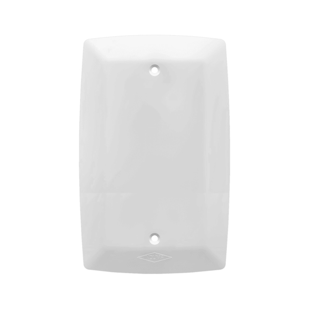 Tapa ciega 4x2 blanca induma certificada
