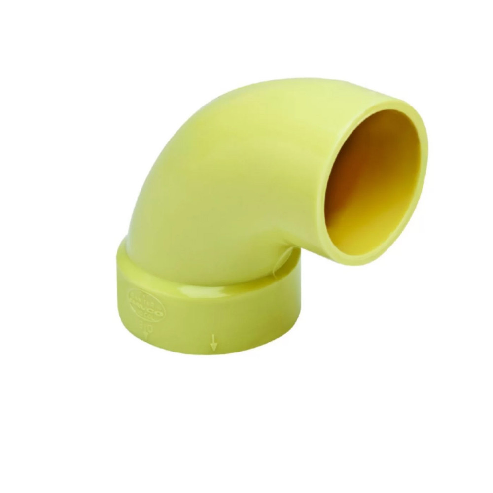 Codo PVC 1.1/2" sanitario cxe