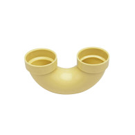 Sifón PVC 2" 180° sanitario