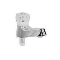 Llave lavamanos diamante cromada rioplast