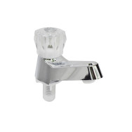 Llave lavamanos diamante cromada rioplast