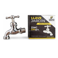 Llave terminal 1/2" galvanizada pesada unifer