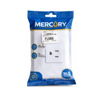 tomacorriente + interruptor incrustar polo tierra mercury estándar