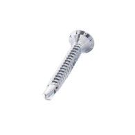 Tornillo nervadura 6x1" punta broca