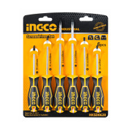 Juego 6 piezas Destornilladores Ingco HKSD0628