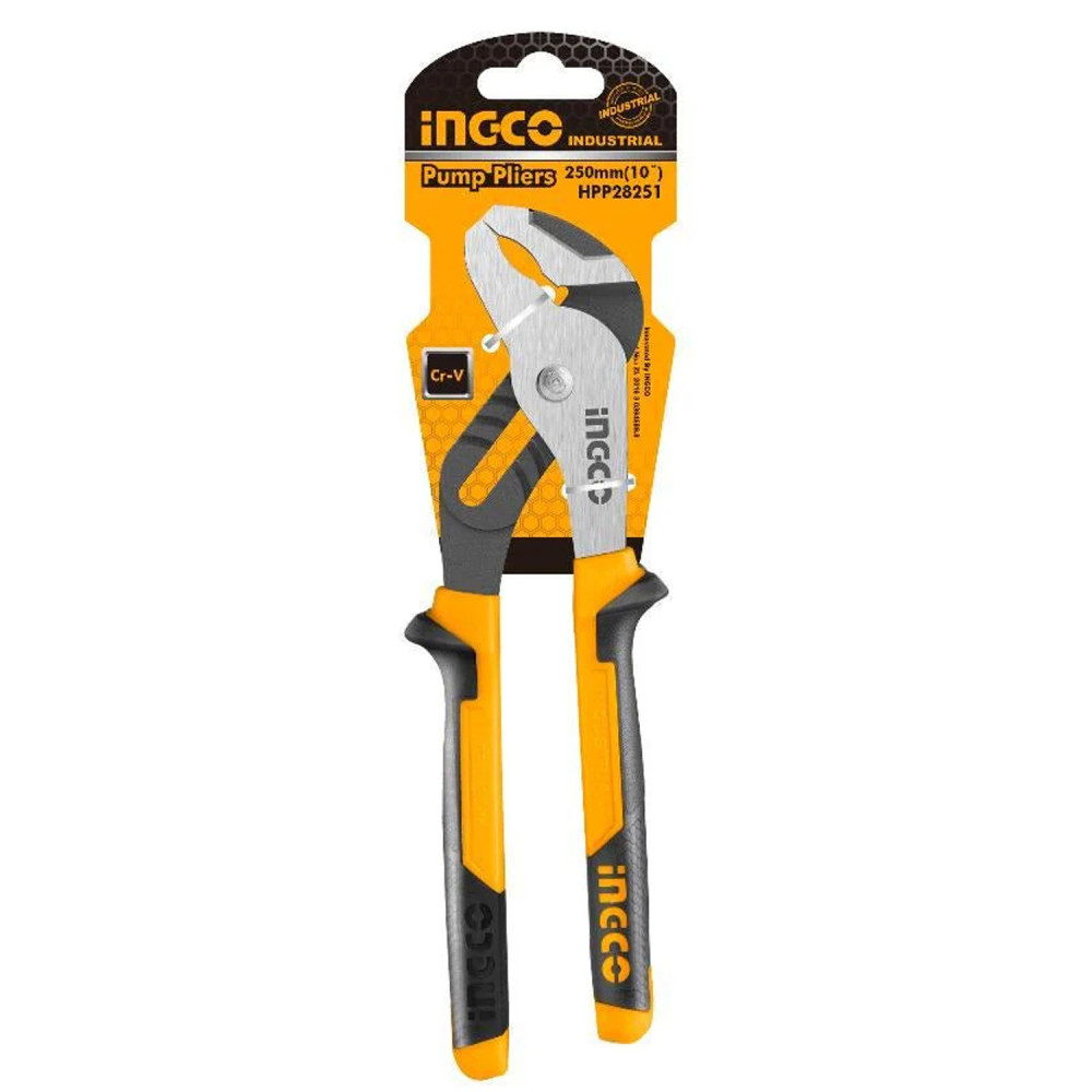 Alicate tipo cobra 10" Ingco original HPP28251