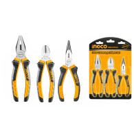 Kit x3 Alicate, cortafrío, pinza Ingco HKPS08318