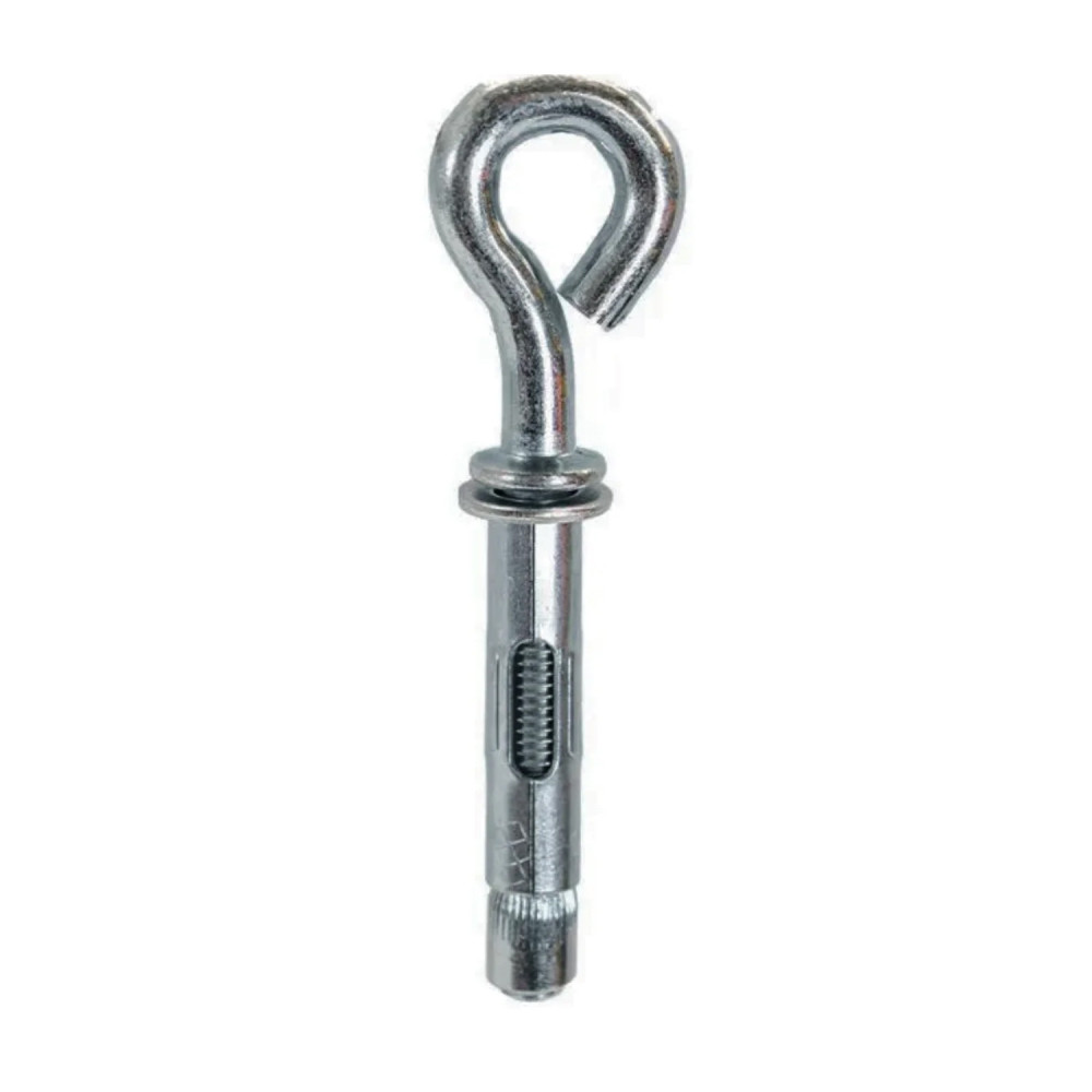 Chazo argolla 3/8" metálico cerrado