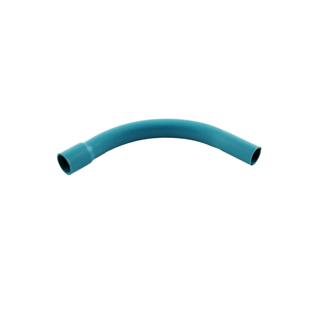 Curva PVC 1/2" conduit pesada eléctrica