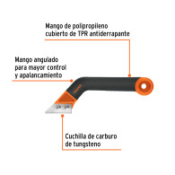 Raspador de juntas lechada Truper con cuchillas 2"